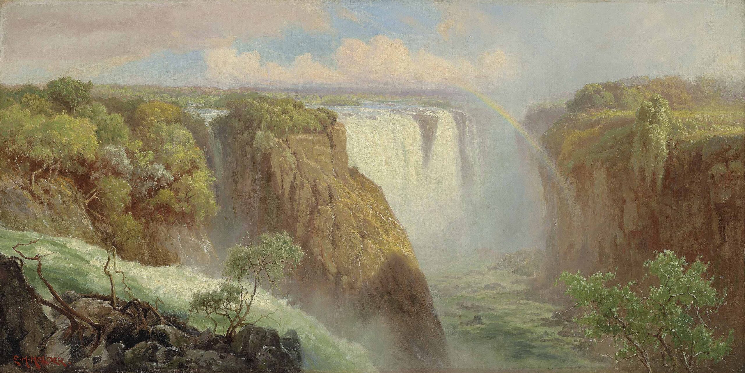The Devil’s Cataract and Victoria Falls